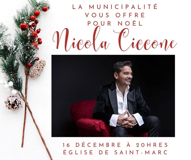 Spectacle de Noël: Nicola Ciccone